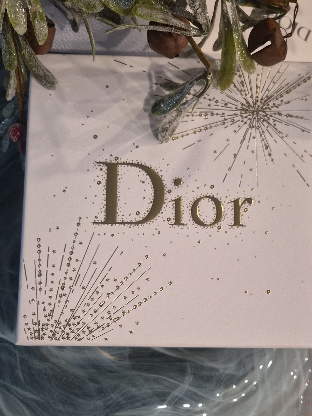 Dior Gold and White Gift Box